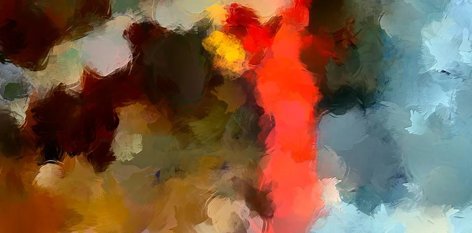 Hand drawn abstract background template for flyer, poster, banner, invitation Stock Illustration