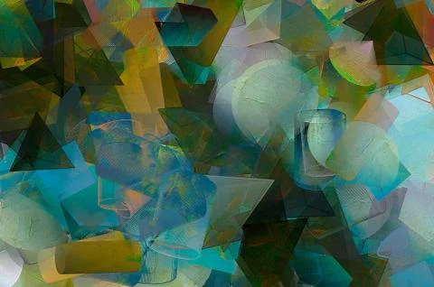 Hand drawn abstract background template for flyer, poster, banner, invitation Stock Illustration