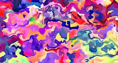 Hand drawn abstract background template for flyer, poster, banner, invitation Stock Illustration