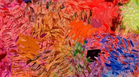 Hand drawn abstract background template for flyer, poster, banner, invitation Stock Illustration