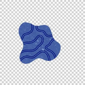 Hand Drawn Abstract Blob Stock Photos