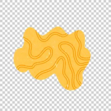 Hand Drawn Abstract Blob Stock Photos
