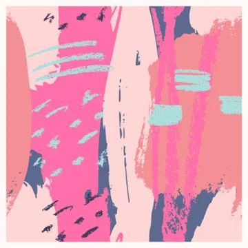 Hand Drawn Abstract Design Stock Illustration