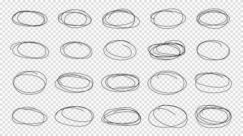 Hand drawn abstract grunge frames and borders elements. Vector abstract han.. Illustrazione stock