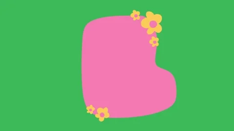 Hand-Drawn Abstract Organic Speech Bubble 2D Animation Video stock 333046222