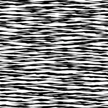 Hand drawn abstract scribble seamless pattern. Stock Illustration