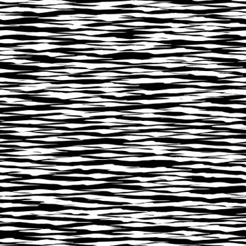 Hand drawn abstract scribble seamless pattern. Stock Illustration