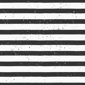 Hand Drawn Abstract Seamless Pattern Stock Illustration