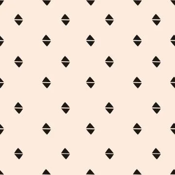 Hand Drawn Abstract Seamless Pattern Stock Illustration