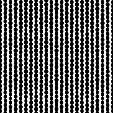 Hand Drawn Abstract Seamless Pattern Stock Illustration