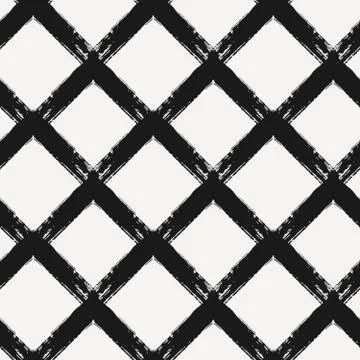 Hand Drawn Abstract Seamless Pattern Stock-Illustration