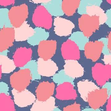 Hand Drawn Abstract Seamless Pattern Stock-Illustration