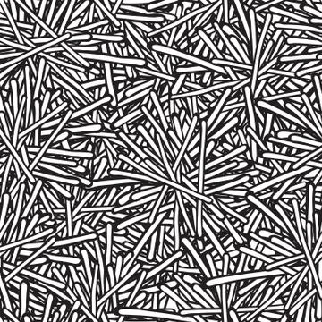 Hand-drawn abstract seamless pattern Illustrazione stock
