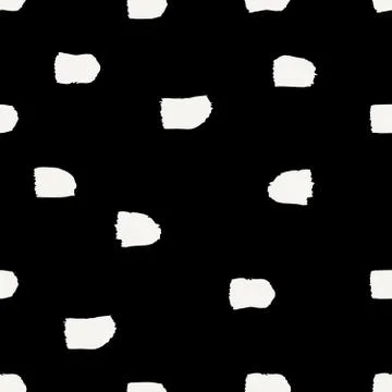Hand Drawn Abstract Seamless Pattern Illustrazione stock