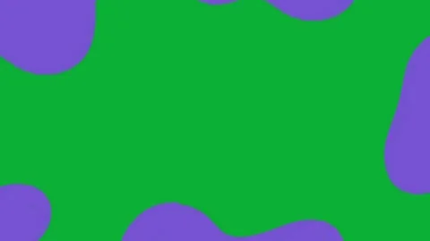 Hand Drawn Abstract Shape Animation Green Screen Stock Footage 323468201