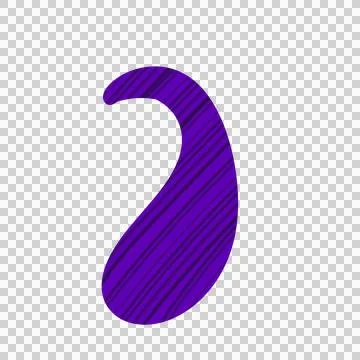 Hand drawn abstract shape Stock Photos