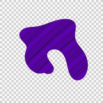 Hand drawn abstract shape Stock Photos
