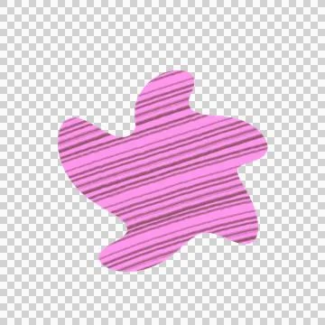 Hand drawn abstract shape Stock Photos