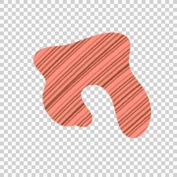 Hand drawn abstract shape Stock Photos