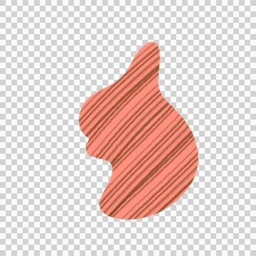 Hand drawn abstract shape Stock Photos