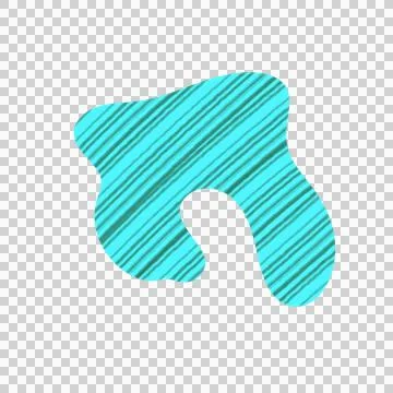 Hand drawn abstract shape Stock Photos