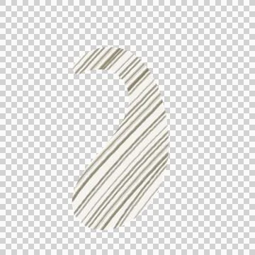 Hand drawn abstract shape Stock Photos