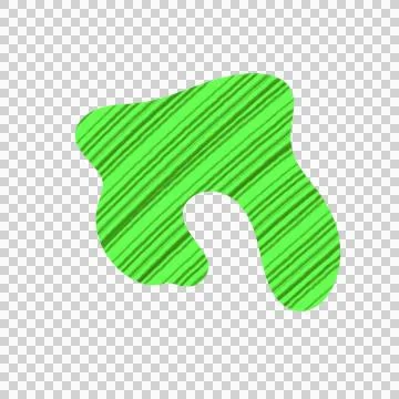 Hand drawn abstract shape Stock Photos