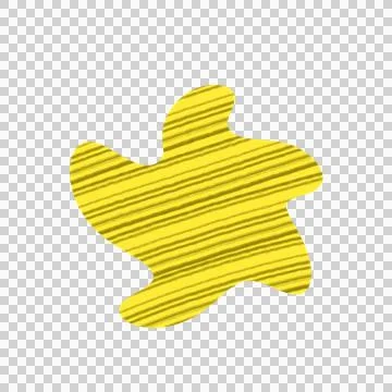 Hand drawn abstract shape Stock Photos