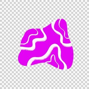 Hand drawn abstract shape Stock Photos