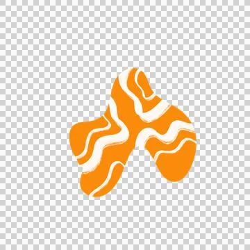 Hand drawn abstract shape Stock Photos