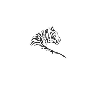 Hand drawn abstract vector graphic illustration collection with stylized line Stock Illustration