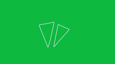 Hand-Drawn Animated Accent Burst video | White Outline Pop Effect Video stock 342397843
