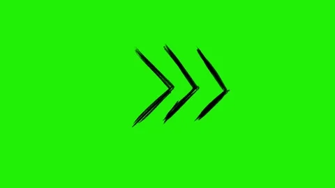 Hand-Drawn Animated Arrow, Scribble Doodle Directional Signs Pointing Stock-Footage 320355664