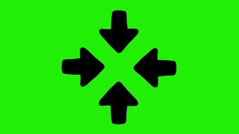 Hand-Drawn Animated Arrow, Scribble Doodle Directional Signs Pointing Stock-Footage 320355920