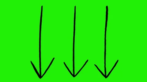 Hand-Drawn Animated Arrow, Scribble Doodle Directional Signs Pointing Stock-Footage 320355933