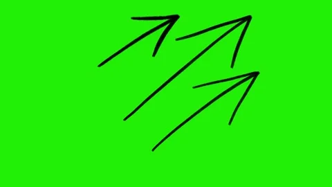 Hand-Drawn Animated Arrow, Scribble Doodle Directional Signs Pointing Stock-Footage 320355937