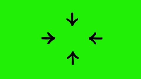 Hand-Drawn Animated Arrow, Scribble Doodle Directional Signs Pointing Stock-Footage 320355939