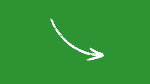Hand-Drawn Animated Arrow Video | 2D Pointer Direction Sketch Animation  Stock Footage 330536774