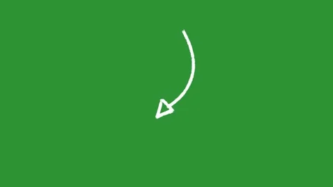 Hand-Drawn Animated Arrow Video | 2D Pointer Direction Sketch Animation  Stock Footage 330536792