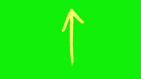 Hand-Drawn Animated Arrows Green Screen| Doodle Directional Elements Stock Footage 318317701