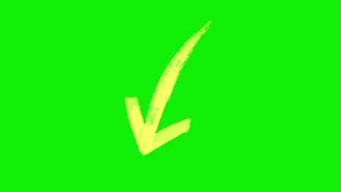 Hand-Drawn Animated Arrows Green Screen| Doodle Directional Elements Stock-Footage 318317706