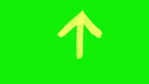 Hand-Drawn Animated Arrows Green Screen| Doodle Directional Elements Stock Footage 318317713