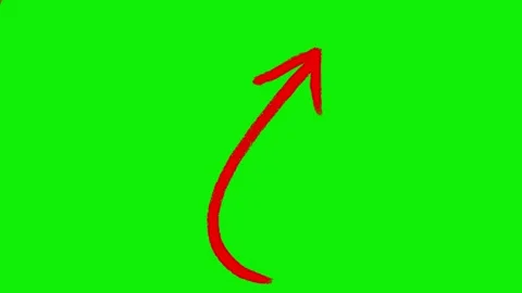 Hand-Drawn Animated Arrows Green Screen| Doodle Directional Elements Stock Footage 318317738