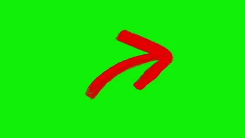 Hand-Drawn Animated Arrows Green Screen| Doodle Directional Elements Stock Footage 318317739