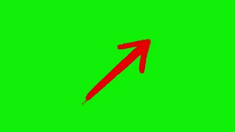 Hand-Drawn Animated Arrows Green Screen| Doodle Directional Elements Stock Footage 318317740