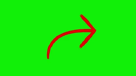 Hand-Drawn Animated Arrows Green Screen| Doodle Directional Elements Stock Footage 318317744
