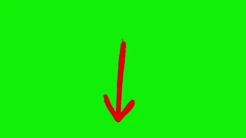 Hand-Drawn Animated Arrows Green Screen| Doodle Directional Elements Stock Footage 318317754