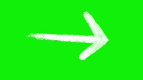 Hand-Drawn Animated Arrows Green Screen| Doodle Directional Elements Stock Footage 318317831