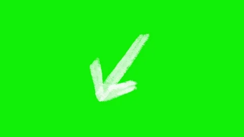 Hand-Drawn Animated Arrows Green Screen| Doodle Directional Elements Stock Footage 318317862