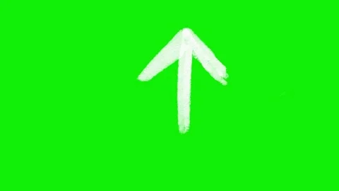 Hand-Drawn Animated Arrows Green Screen| Doodle Directional Elements Stock Footage 318317867